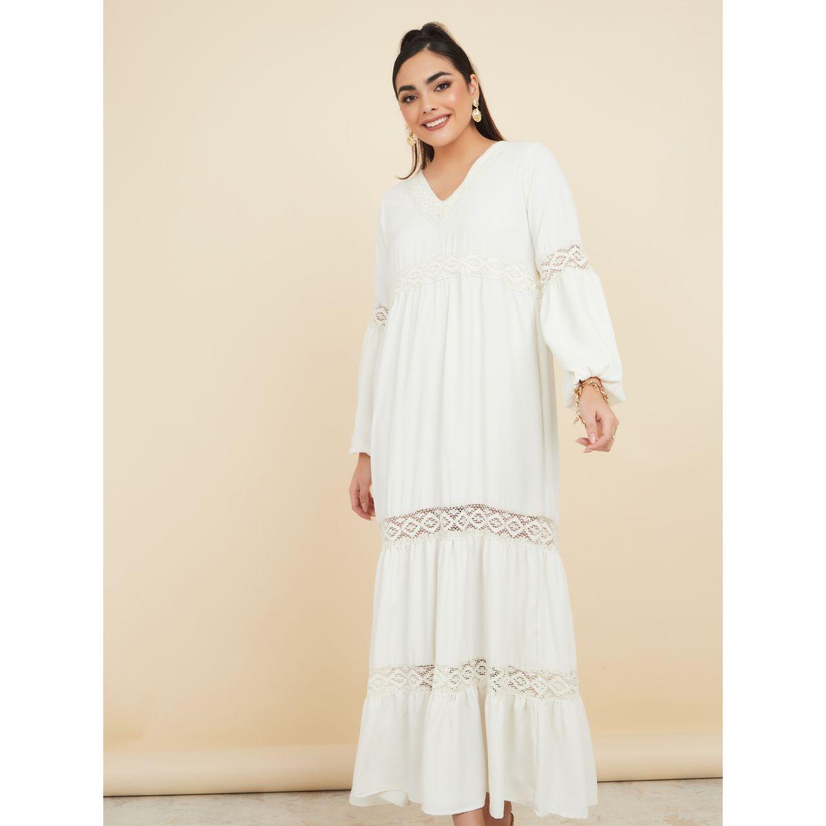 فستان طويل بتداخلات دانتيل-women-clothing-dresses-image-1