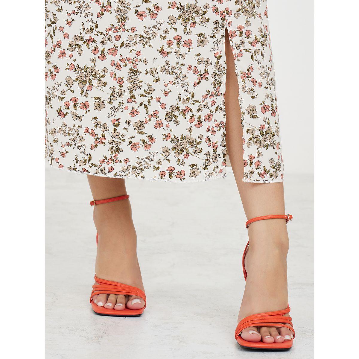 فستان ميدي بياقة واسعة ومزين بشق-women-clothing-dresses-image-3