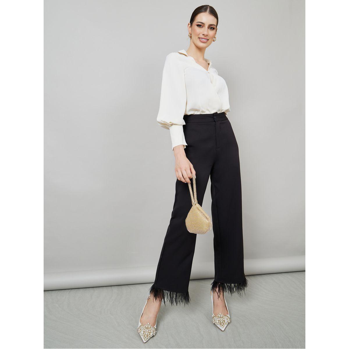 Styli Collared Neck Wrap Front Regular Fit Bodysuit-women-clothing-shirtsandblouses-blouses-image-3
