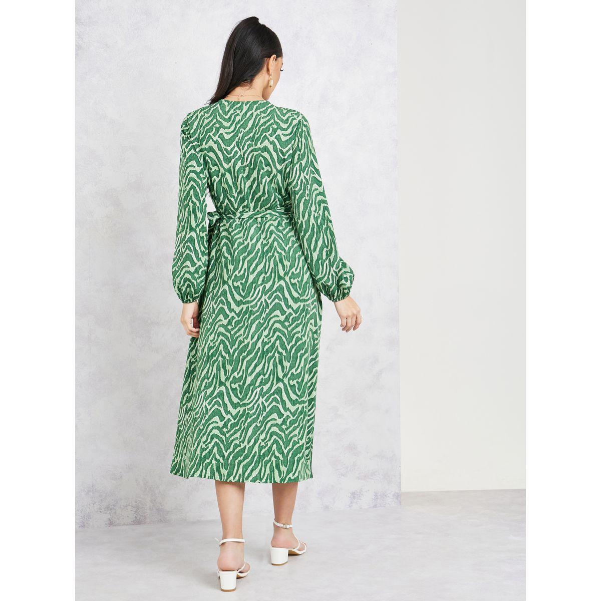 فستان ميدي بنمط لف-women-clothing-dresses-image-4