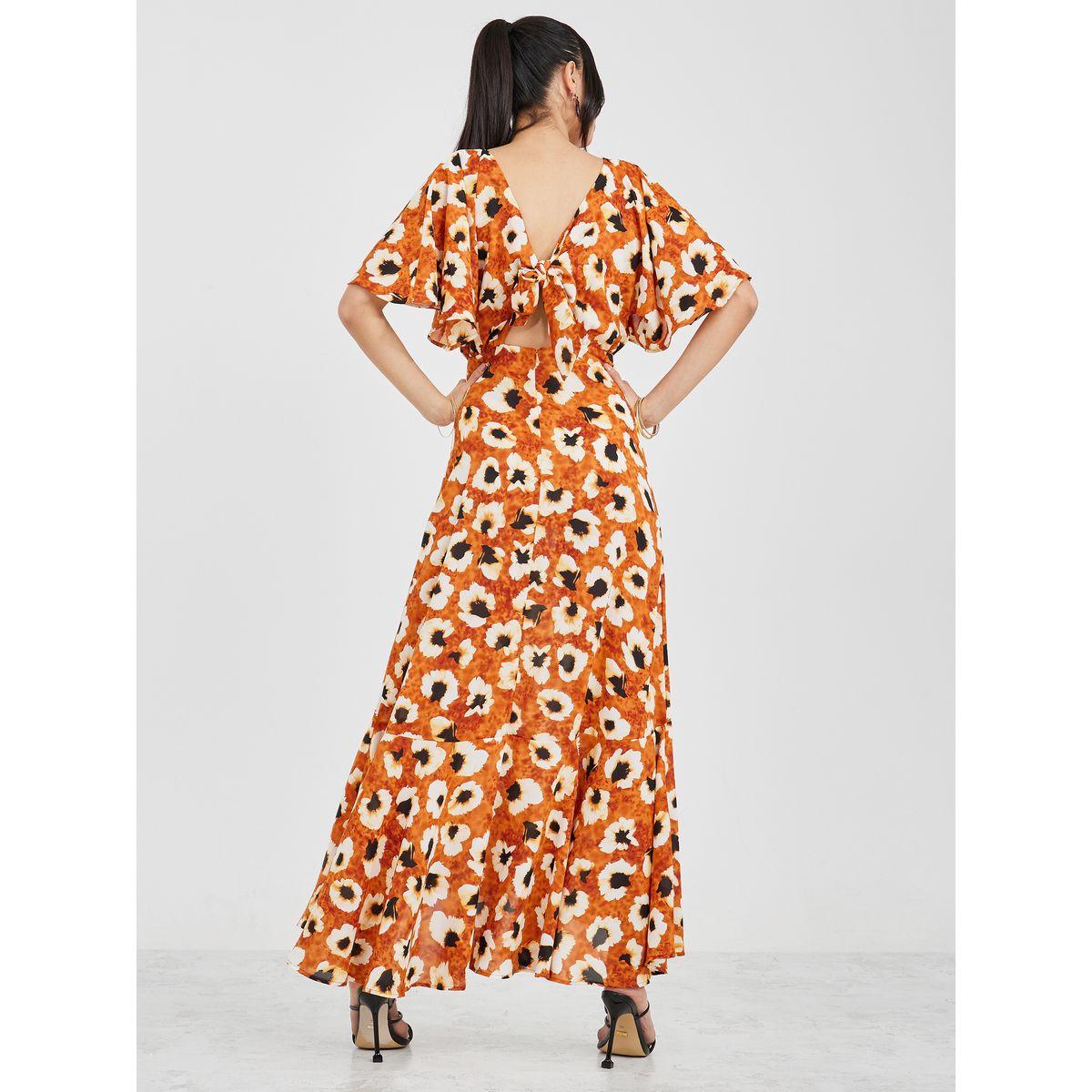 Styli Tie-Up Back Floral Print A-Line Maxi Dress-women-clothing-dresses-image-4