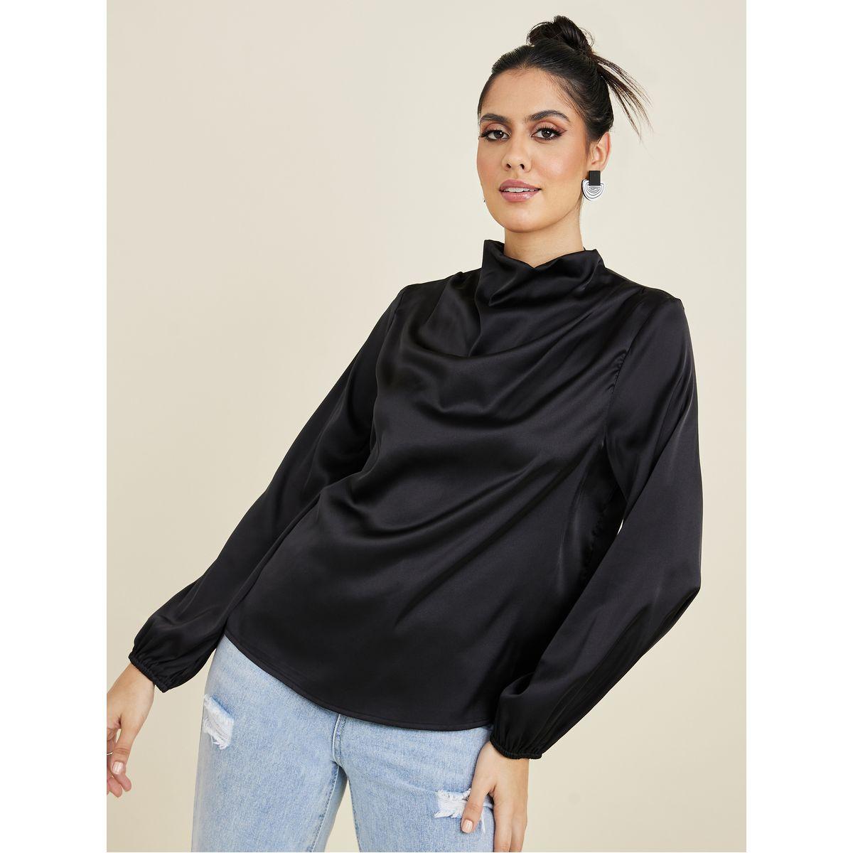 Styli Long Sleeves Regular Fit High Neck Blouse-women-clothing-shirtsandblouses-blouses-image-3