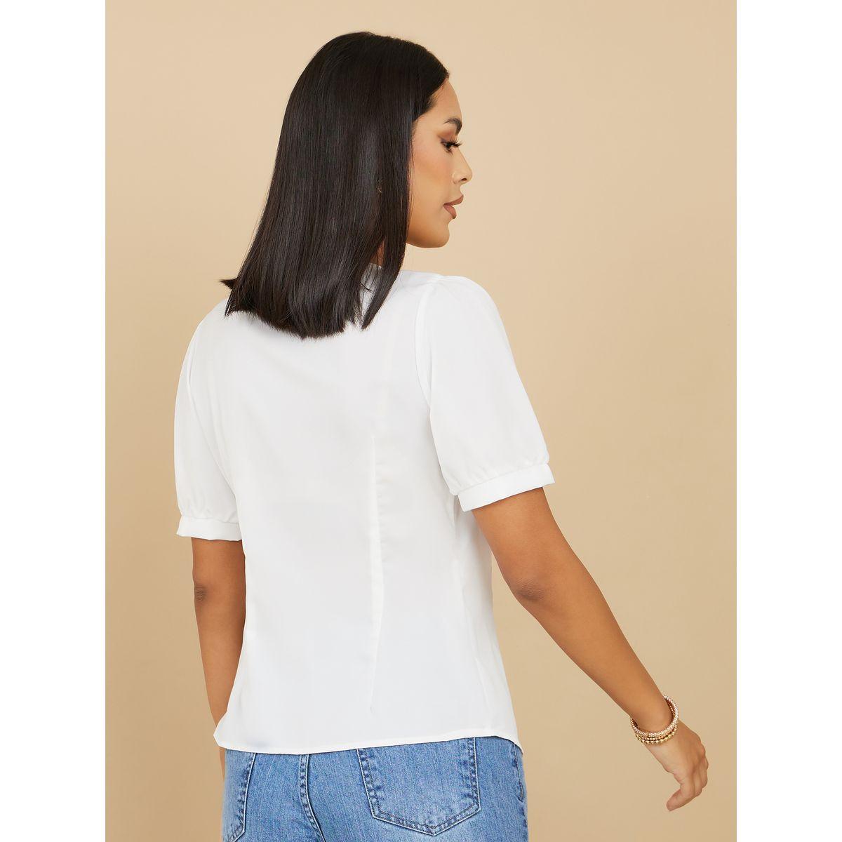 Styli Asymmetric Hem Regular Fit Top-women-clothing-shirtsandblouses-blouses-image-4