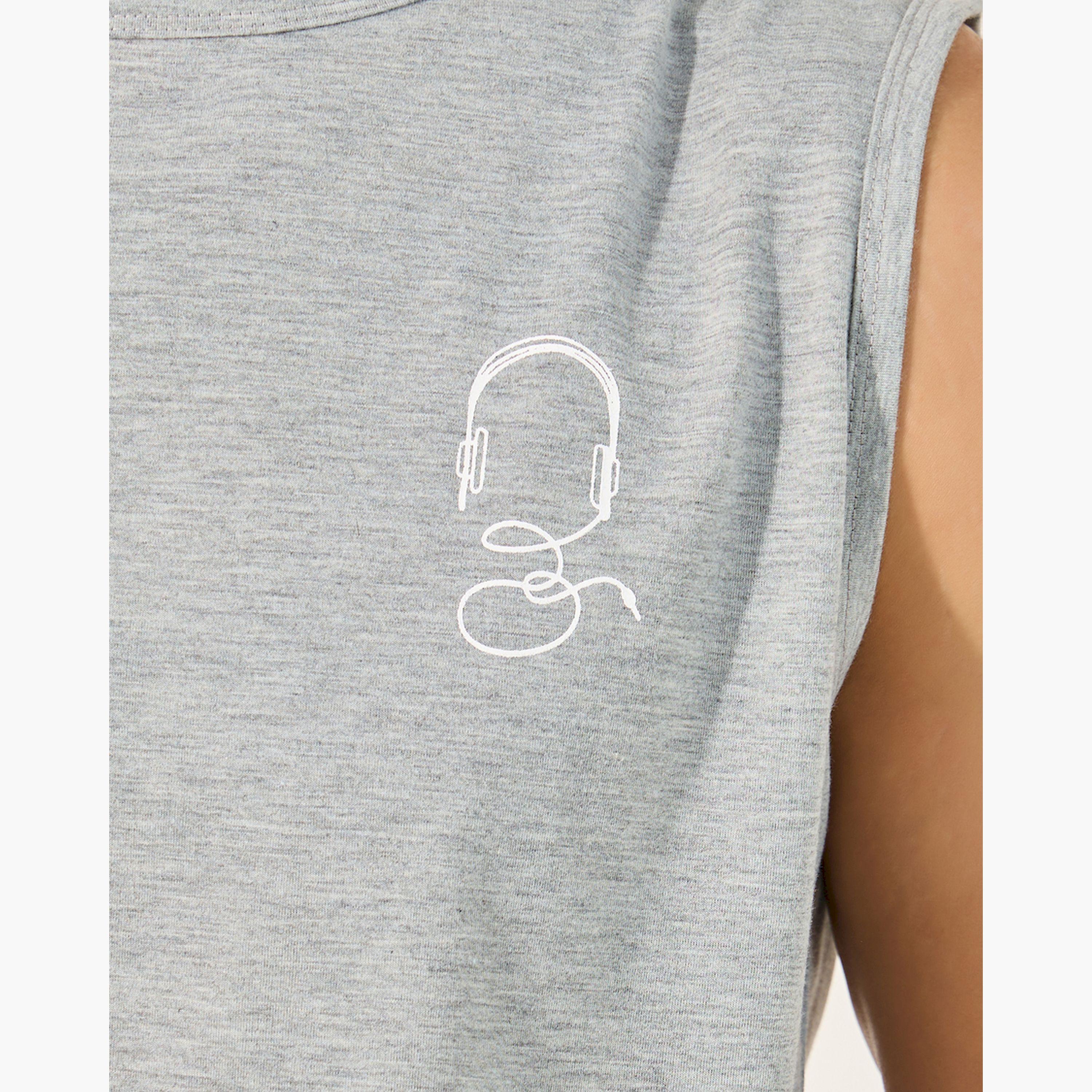 Styli Printed Round Neck Tank and Shorts Pyjama Set-men-clothing-nightwear-sets-image-3