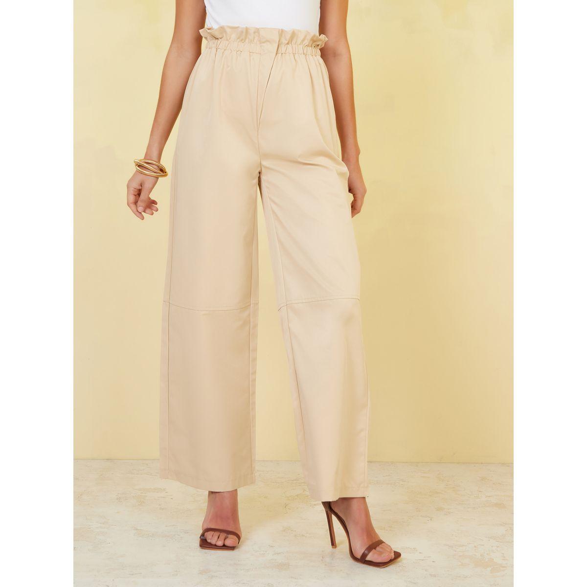 بنطال بخصر بيبر باغ-women-clothing-bottoms-trousers-image-1