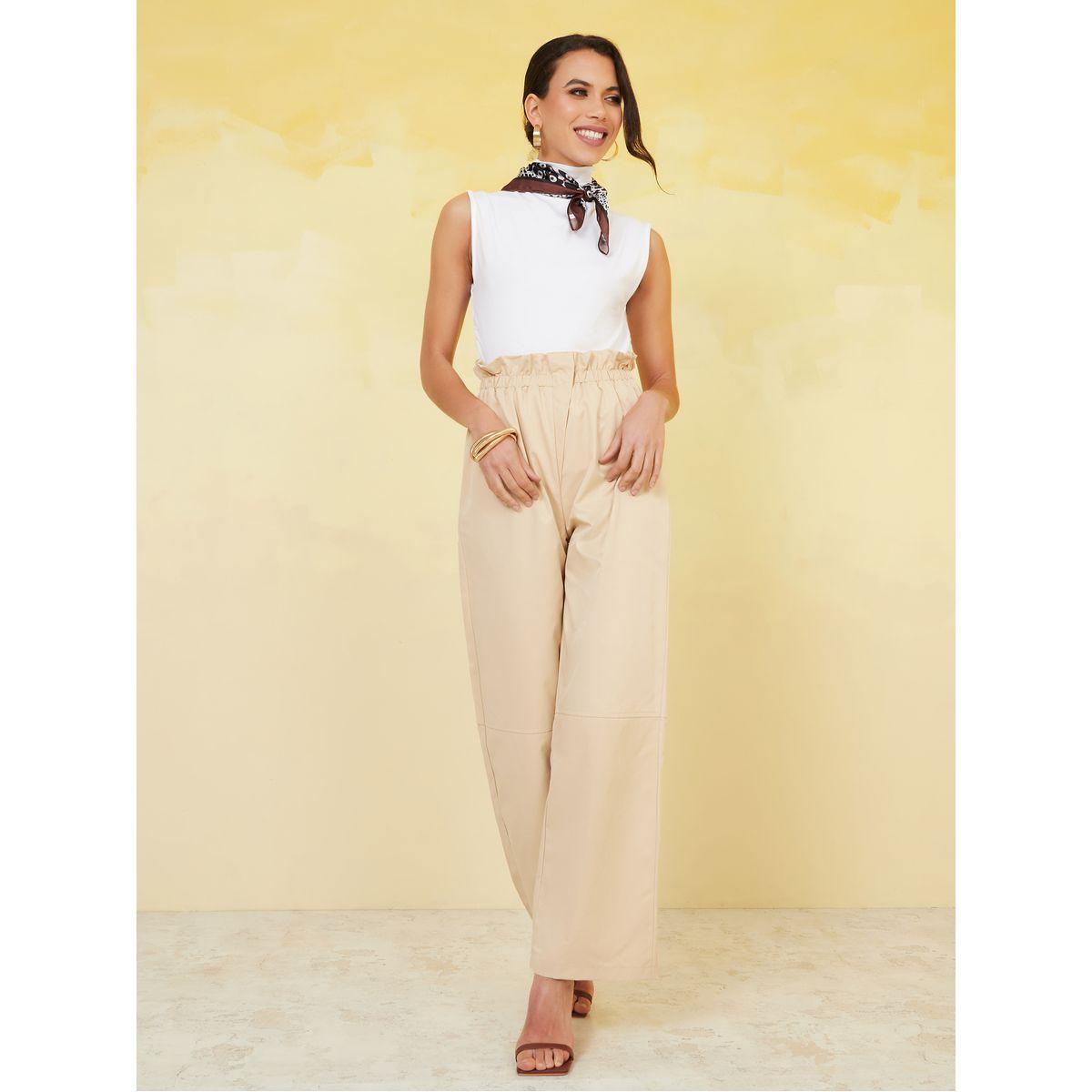 بنطال بخصر بيبر باغ-women-clothing-bottoms-trousers-image-2