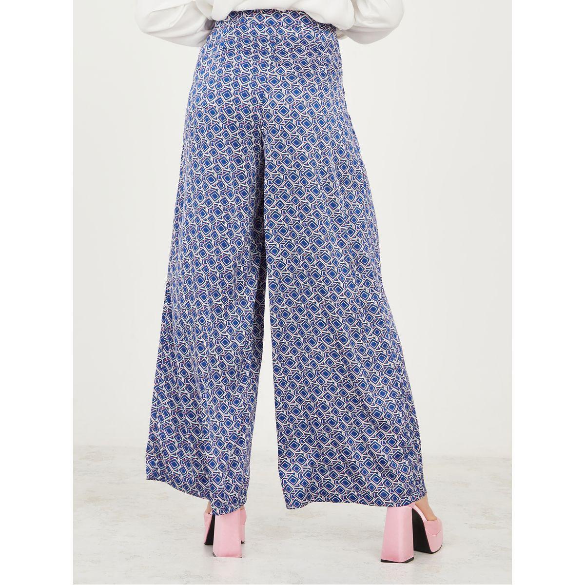 بنطال واسع الأرجل مطبع بالكامل-women-clothing-bottoms-trousers-image-4