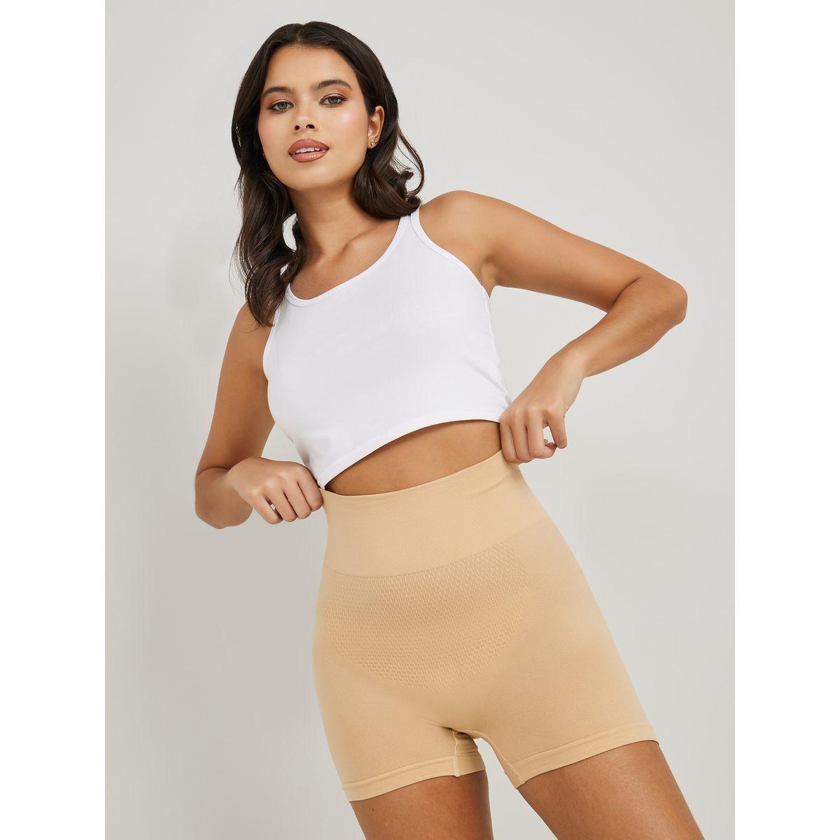 Styli Pack of 2 - Tummy & Thigh Slimmer Shapewear Brief-women-clothing-lingerie-shapewear-image-5