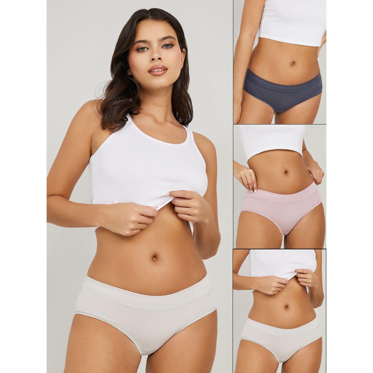مجموعة من 3 سراويل داخلية-women-clothing-lingerie-panties-image-1