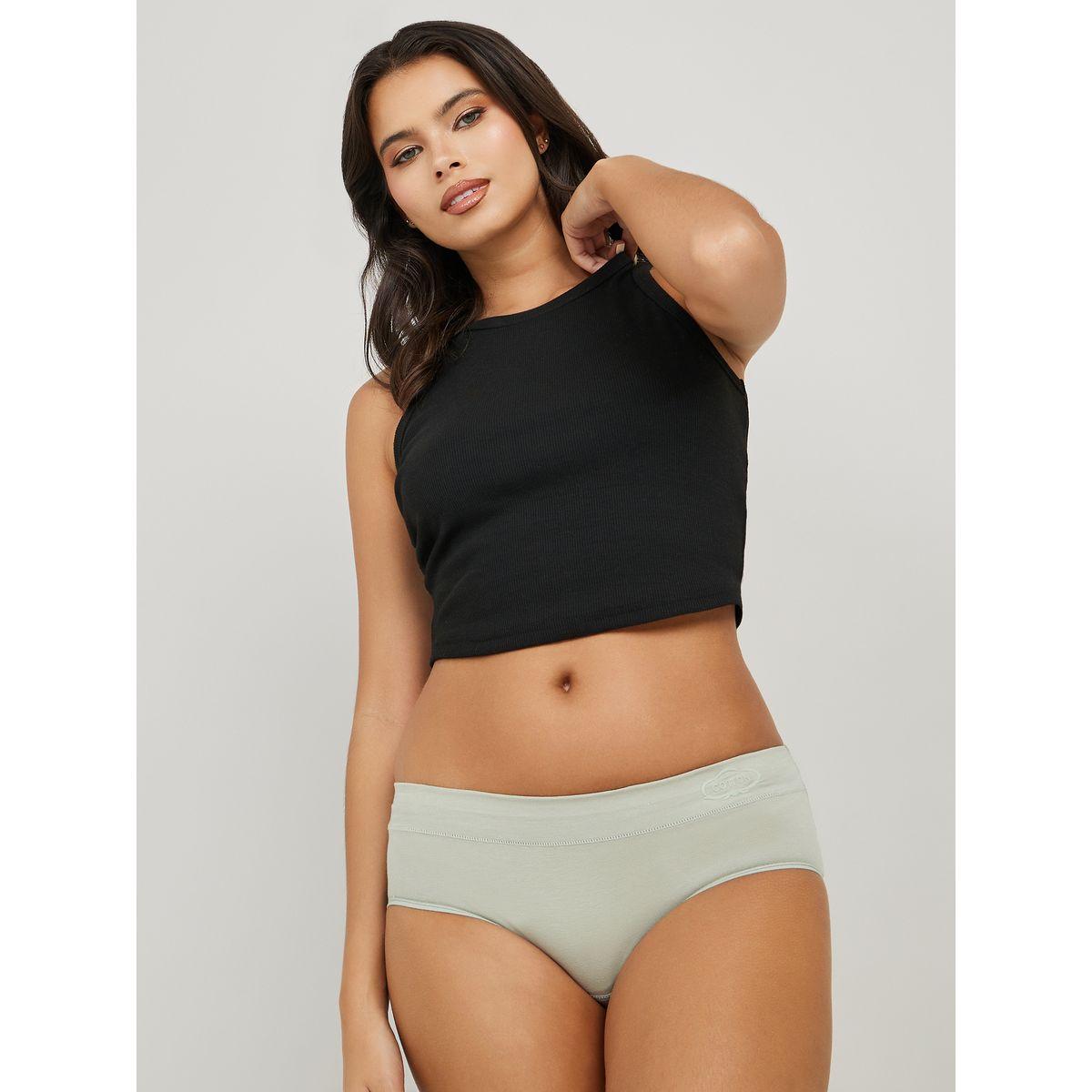 Styli Pack of 3 - Cotton Wide Waistband Short-women-clothing-lingerie-panties-image-5