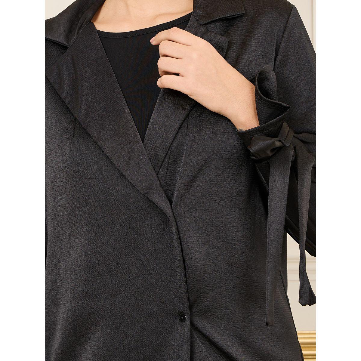 بنطال بارجل واسعة مع بلوزة مع اكمام بأربطة-women-clothing-coordsets-image-3