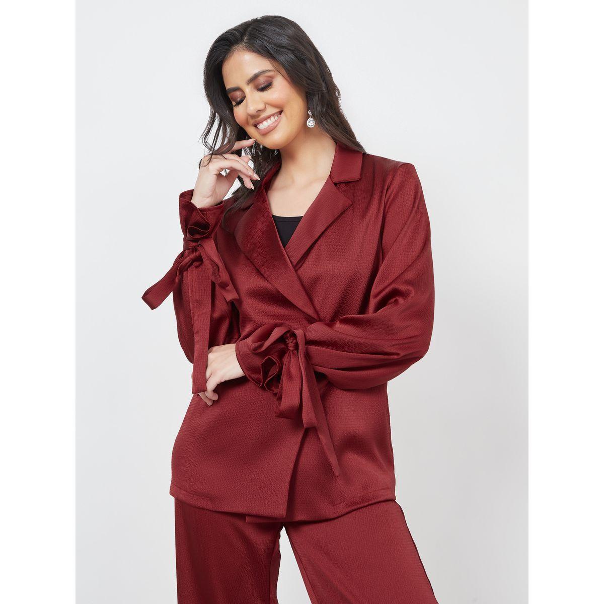 طقم منسق من ( بنطال + بلوزة )-women-clothing-coordsets-image-2