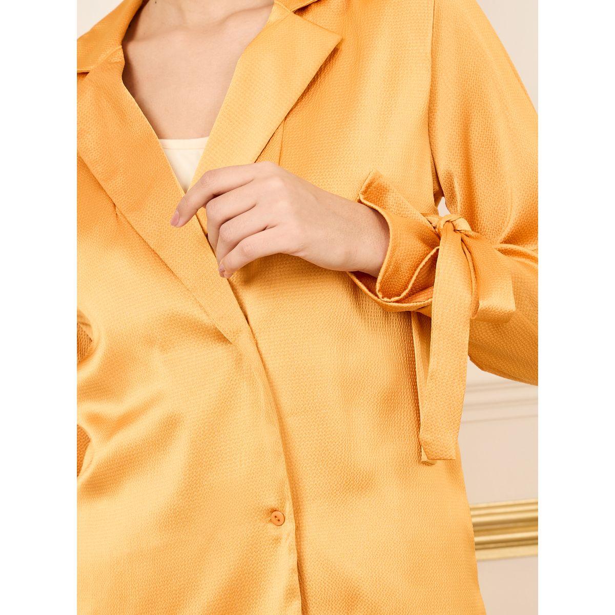 بنطال بارجل واسعة مع بلوزة مع اكمام بأربطة-women-clothing-coordsets-image-3