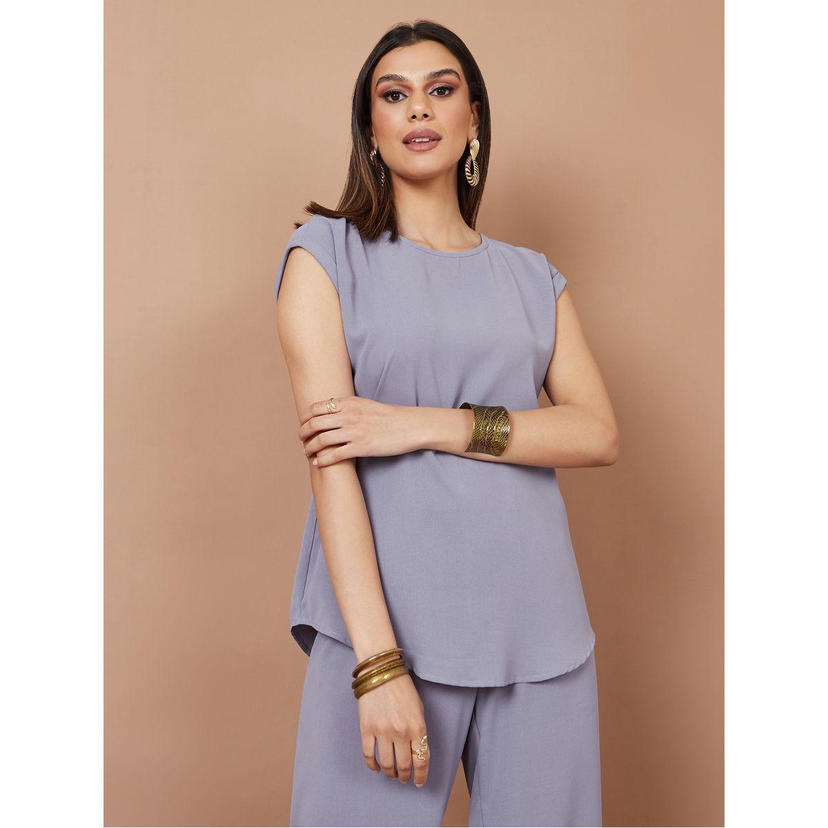 مجموعة من ( بلوزة + بنطال )-women-clothing-dresses-image-2