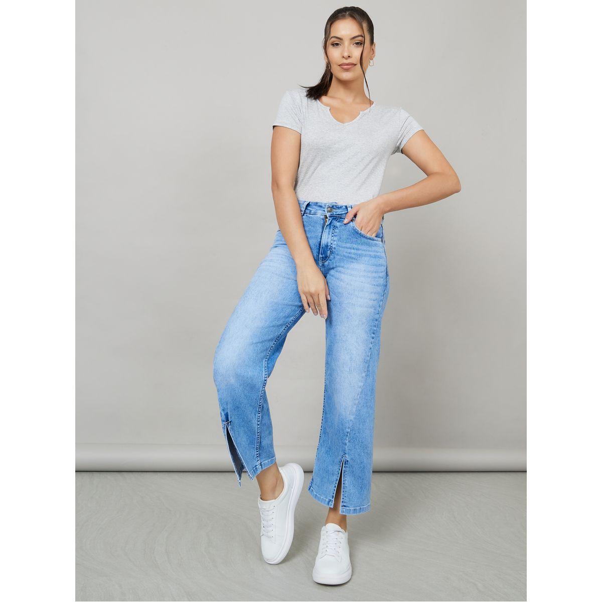 Styli Front Slit Detail Wide Leg Jeans-women-clothing-bottoms-jeans-image-2