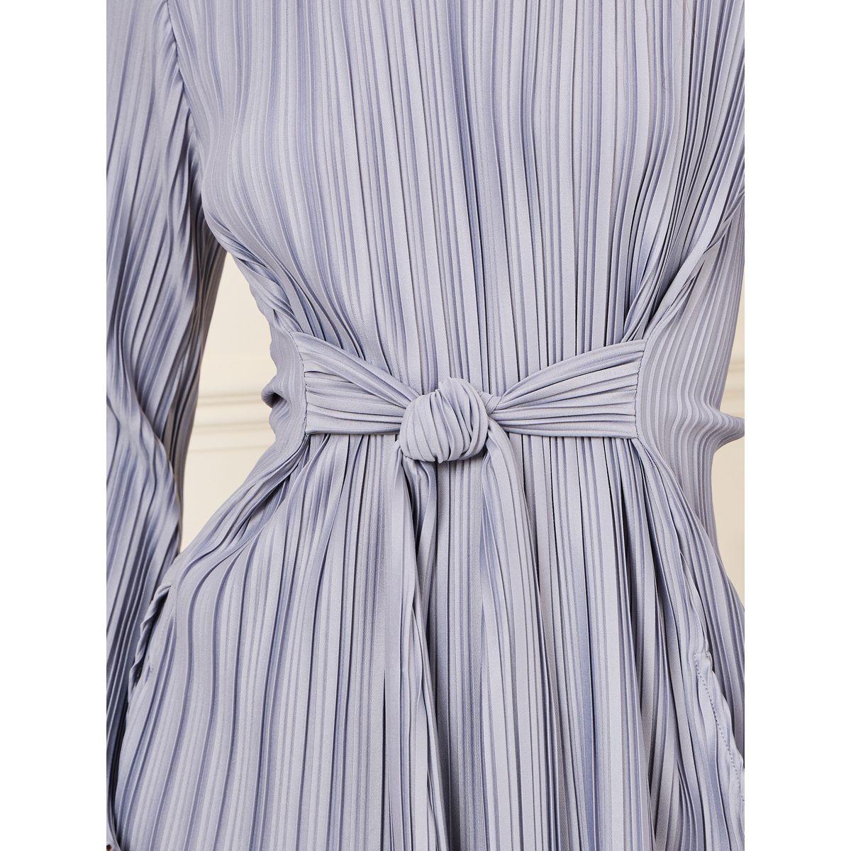 بلوزة تونيك بكسرات واربطة-women-clothing-shirtsandblouses-blouses-image-3