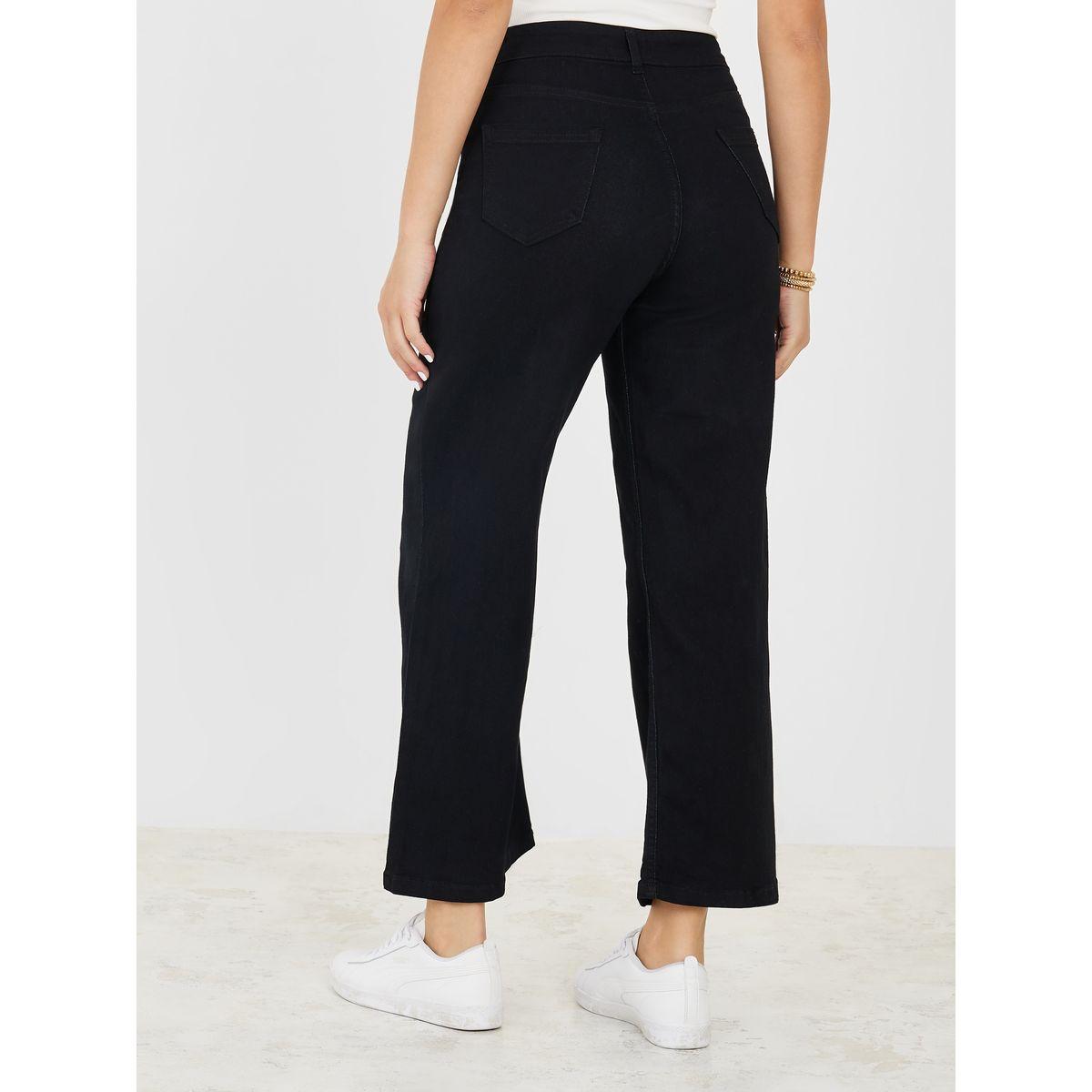 جينز بأرجل واسعة وخصر عالي-women-clothing-bottoms-jeans-image-4