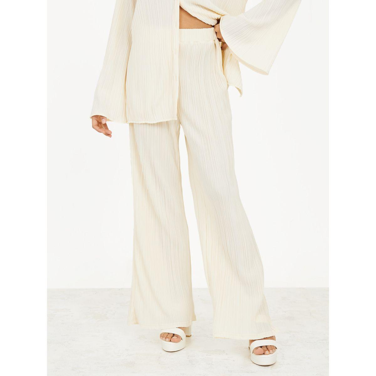 بنطال بقصة واسعة وخصر عالي-women-clothing-bottoms-trousers-image-1