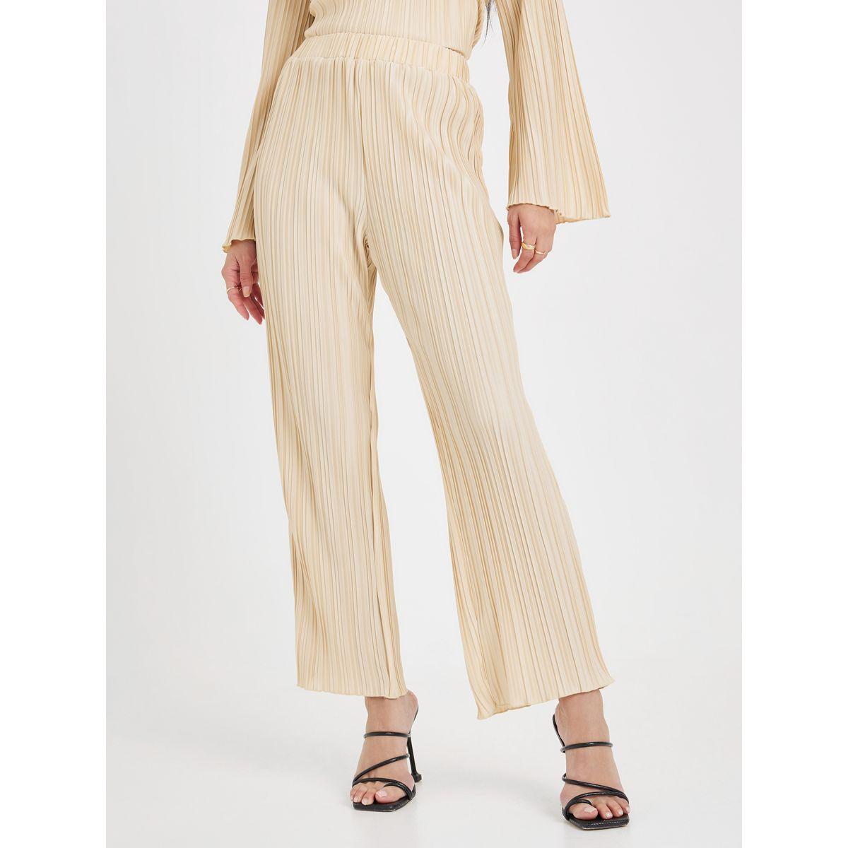بنطال قصير واسع الأرجل-women-clothing-bottoms-trousers-image-1