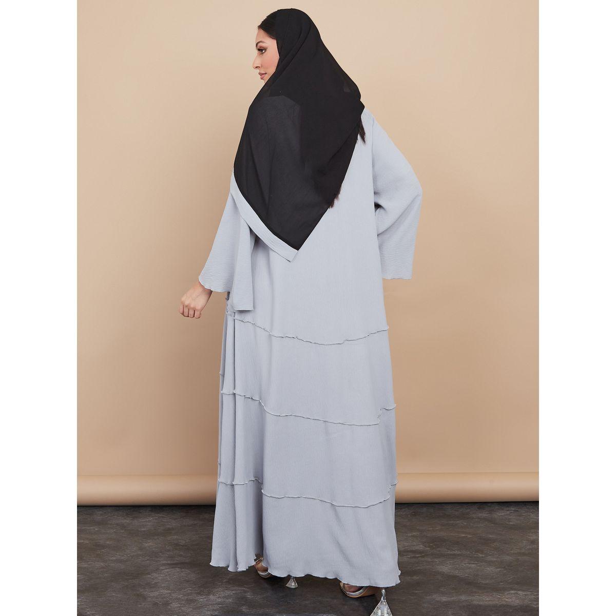 عباية طويلة مزينة بتفاصيل كشكش-women-arabicclothing-abayas-image-7