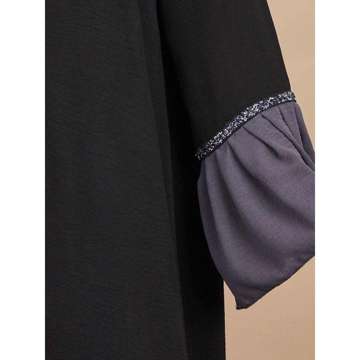 عباية بنمط كتل الالوان-women-arabicclothing-abayas-image-6
