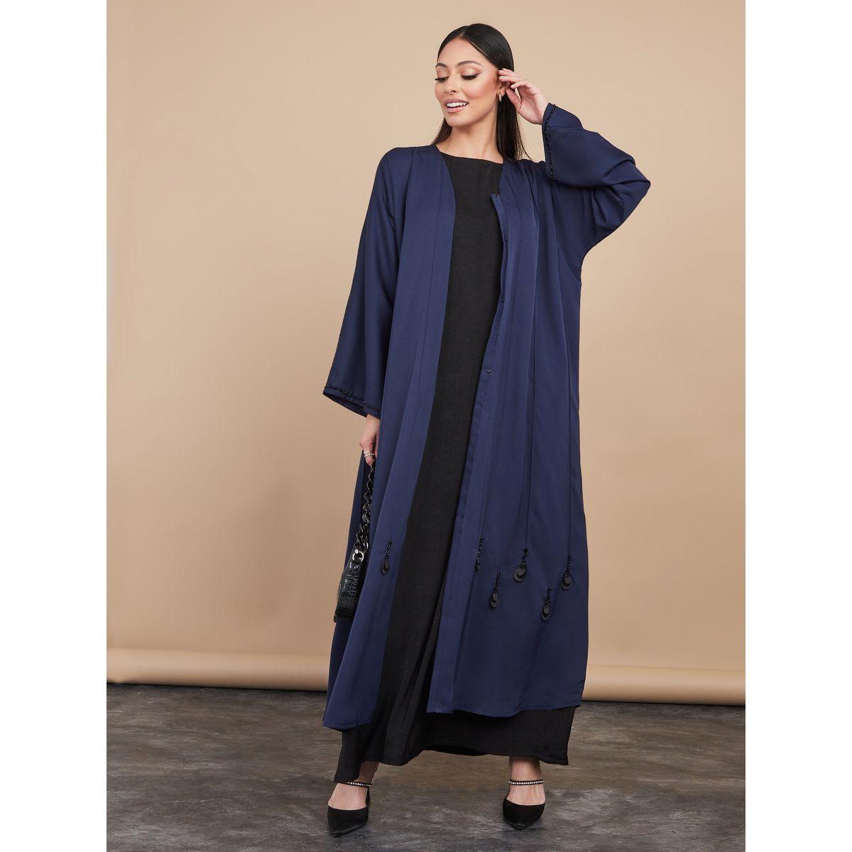 عباية كاجوال مزينة بالترتر-women-arabicclothing-abayas-image-1