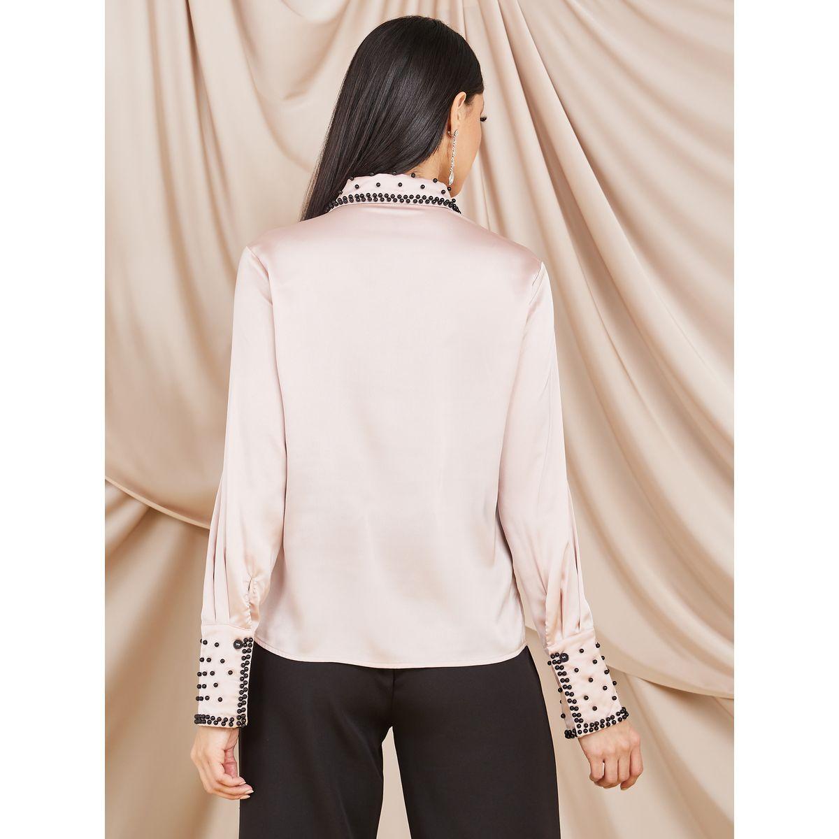 Styli Regular Fit Embellished Satin Shirt-women-clothing-shirtsandblouses-shirts-image-5