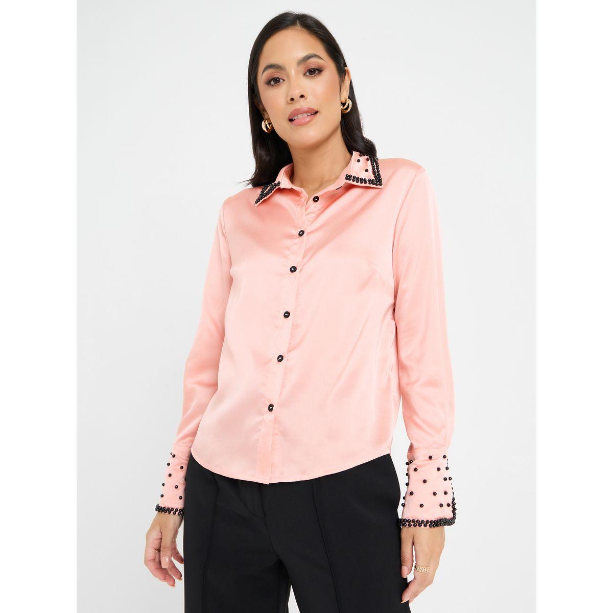 Styli Embellished Satin Regular Fit Shirt-women-clothing-shirtsandblouses-shirts-image-3
