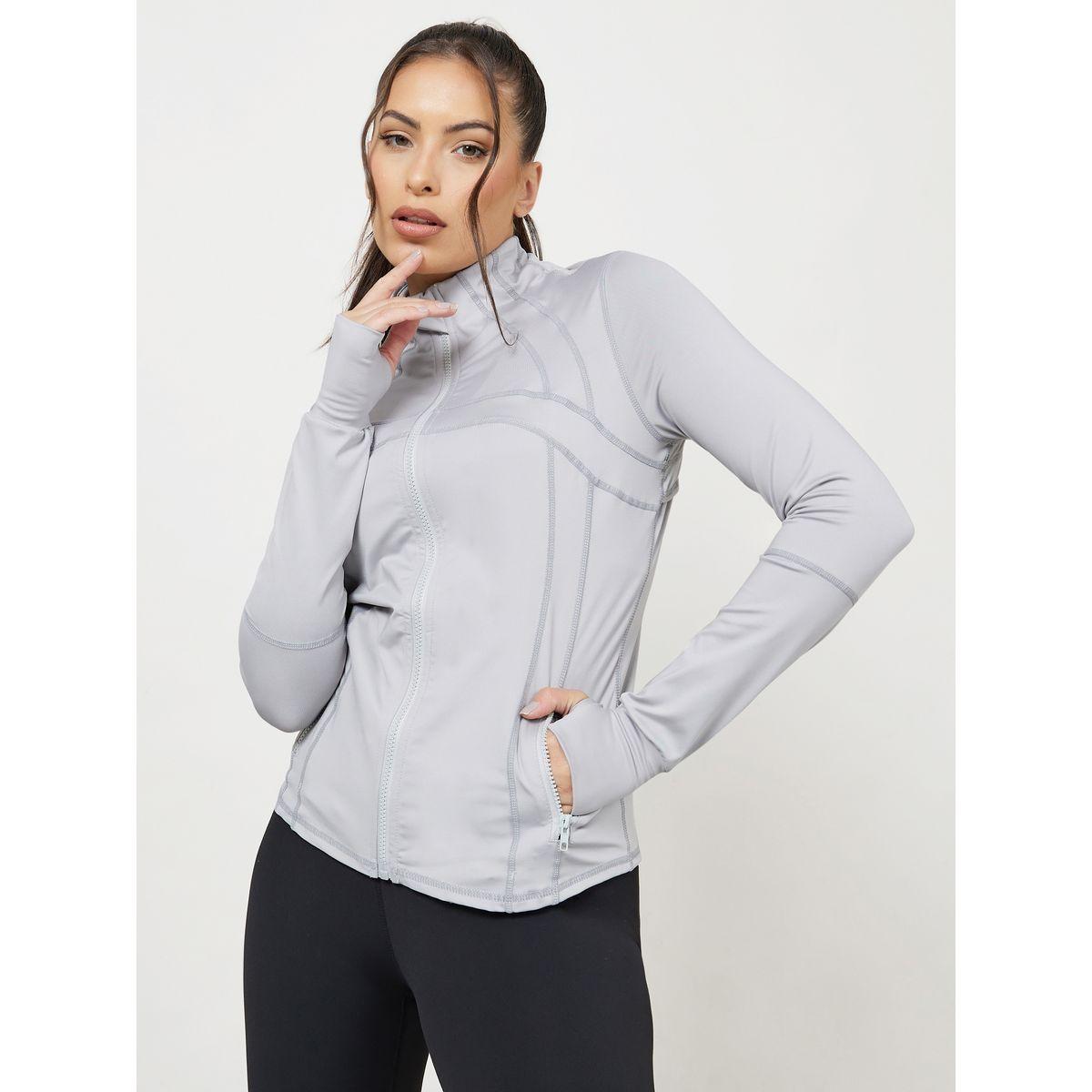 جاكيت رياضي بسحاب غلق-women-clothing-sportswearandactivewear-coatsandjackets-jackets-image-1