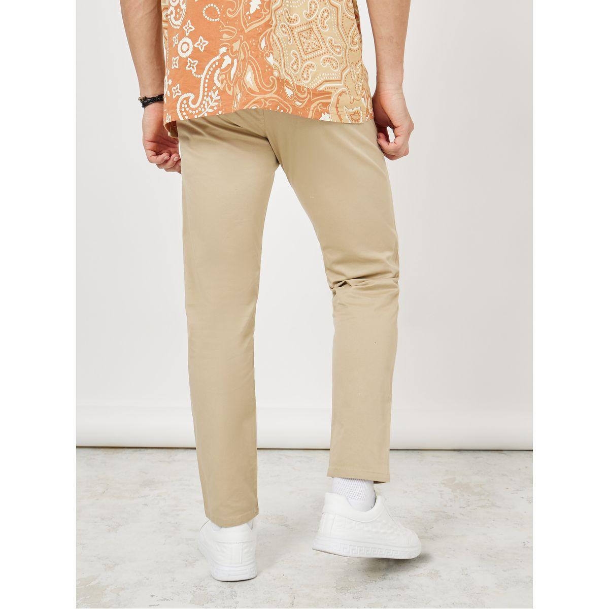 Styli Solid Slim Fit Stretch Cotton Twill Comfort Chinos-men-clothing-bottoms-trousersandchinos-chinos-image-4