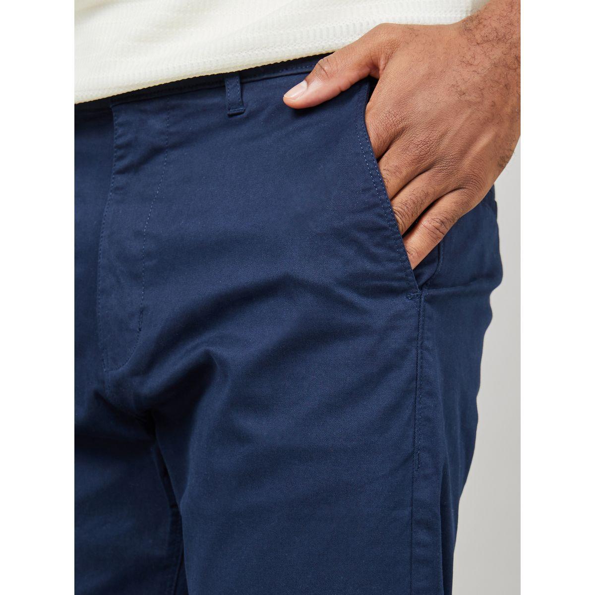 Styli Solid Slim Fit Stretch Cotton Twill Comfort Chinos-men-clothing-bottoms-trousersandchinos-chinos-image-3