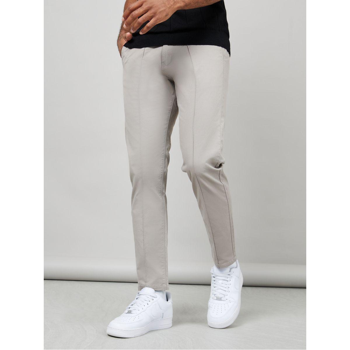 Styli Front Pintuck Detail Skinny Stretch Cotton Twill Chinos-men-clothing-bottoms-trousersandchinos-chinos-image-1