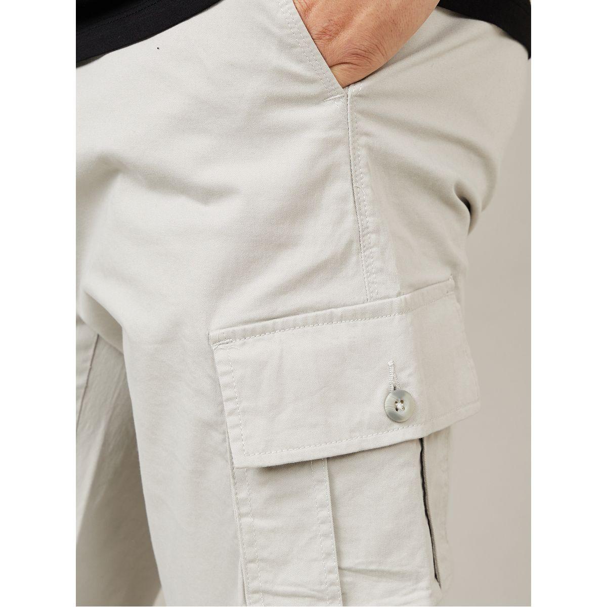 Styli Panel Detail Cotton Twill Oversized Cargo-men-clothing-bottoms-trousersandchinos-trousers-image-3