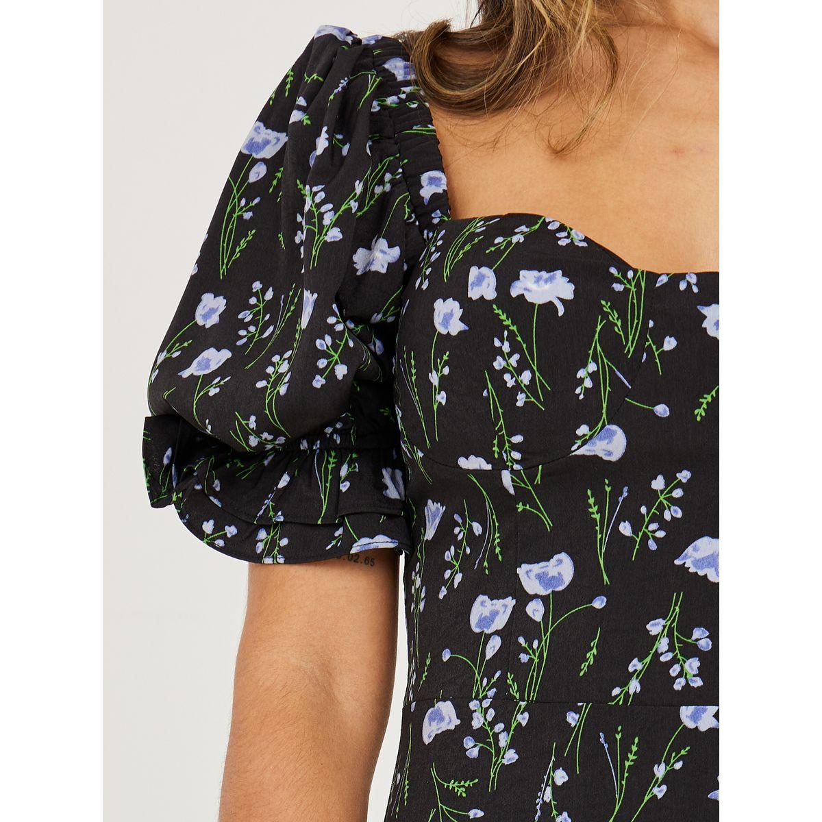 فستان ميدي بياقة شكل قلب-women-clothing-dresses-image-3