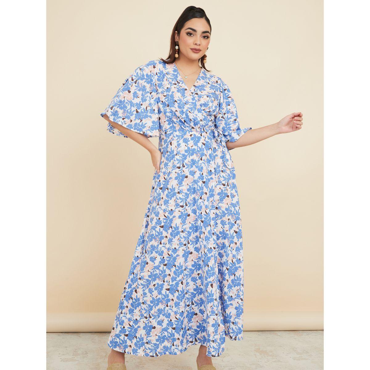 فستان طويل بنمط لف-women-clothing-dresses-image-2
