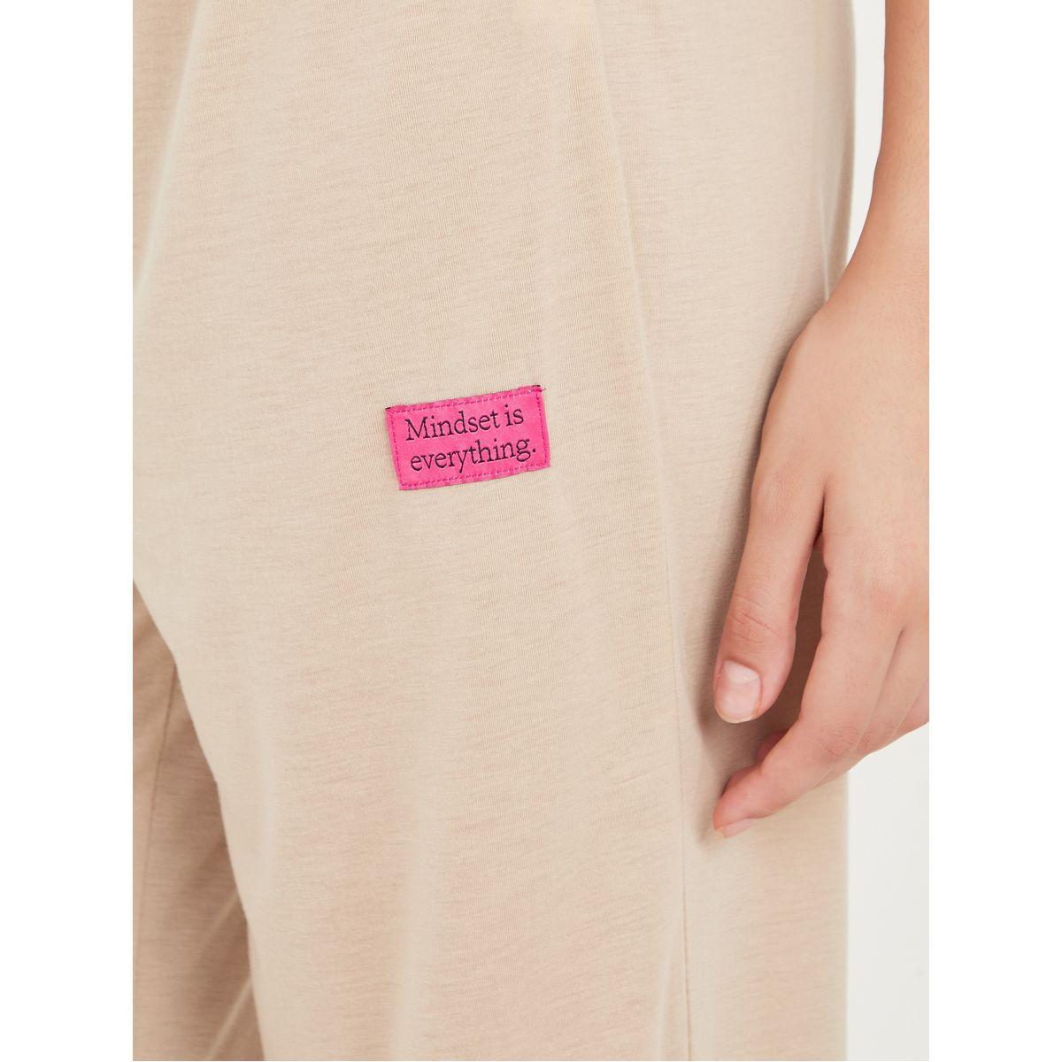 طقم بيجاما من ( تيشيرت + بنطال )-women-clothing-nightwear-pyjamas-longsets-image-4