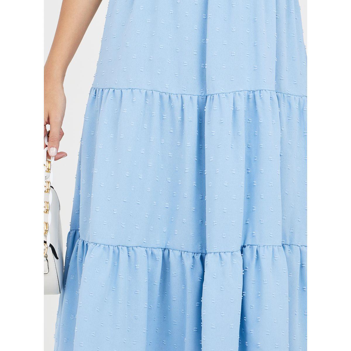 Styli Dobby Tiered Midi Dress-women-clothing-dresses-image-3
