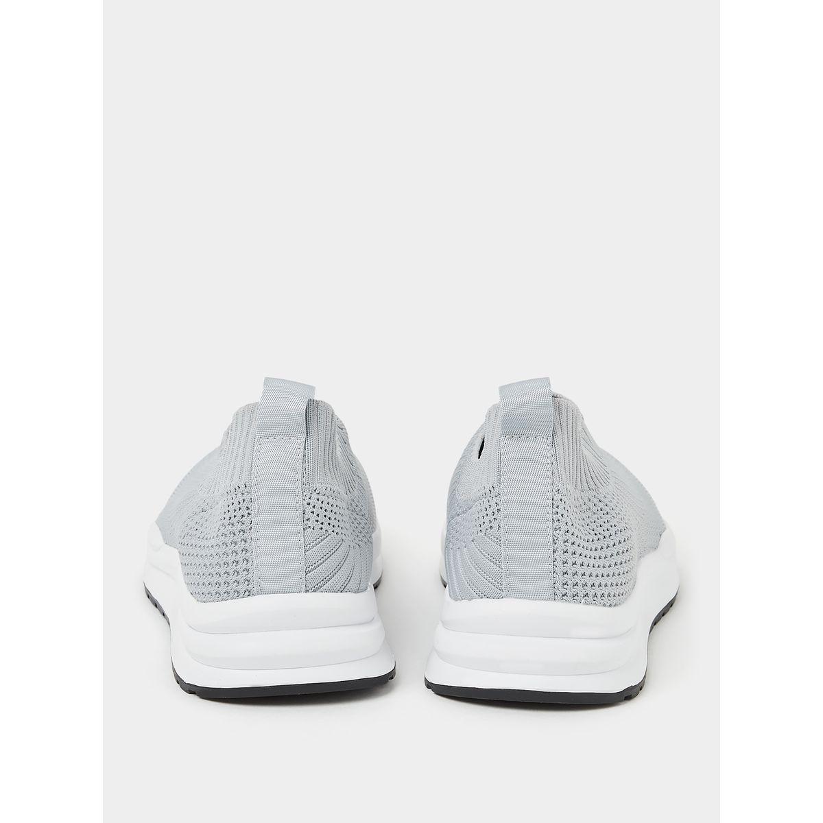 Styli Solid Knit with Pull Tab Sneakers-men-shoes-sneakers-image-4