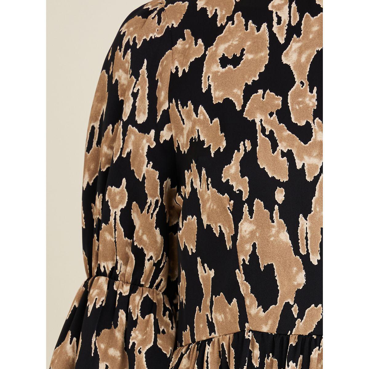Styli Long Sleeves Abstract Print A-Line Midi Dress-women-clothing-dresses-image-3