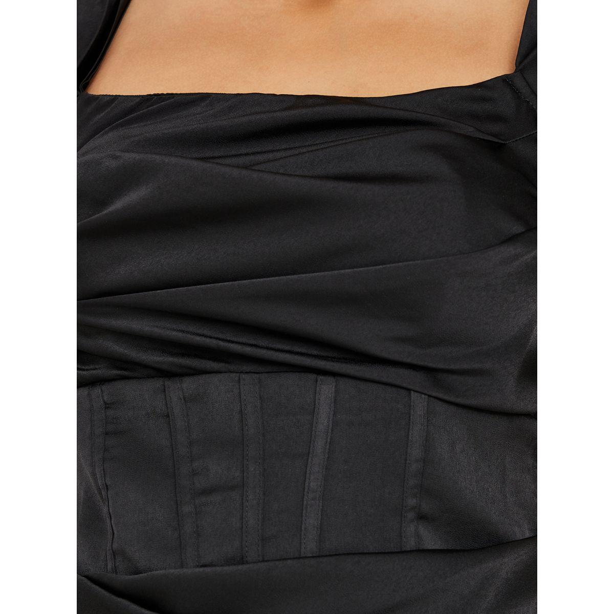 Styli Cap Sleeve Square Neck Sheath Maxi Dress-women-clothing-dresses-image-3