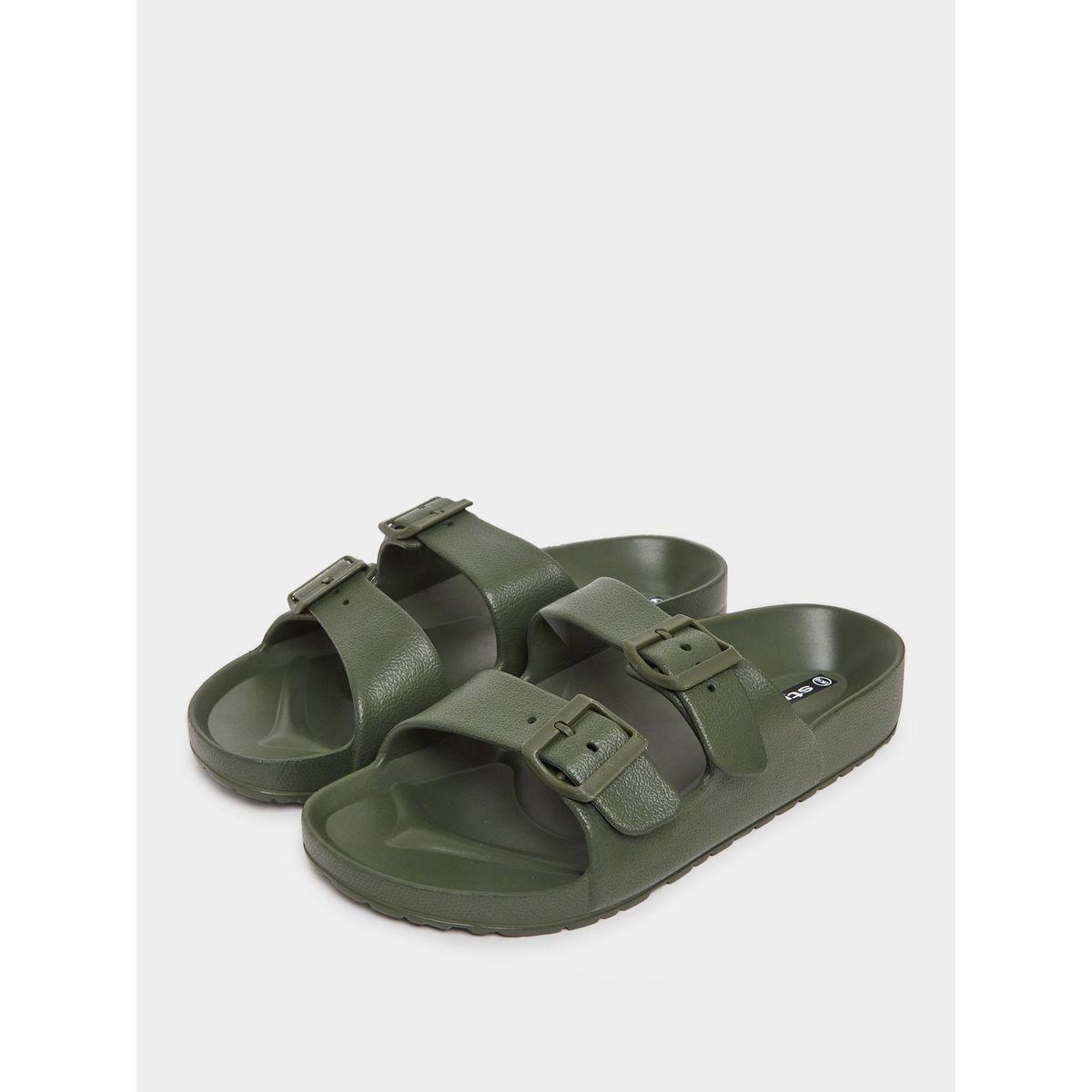 Styli Double Strap Buckle Detail Sandals-men-shoes-sandals-image-2