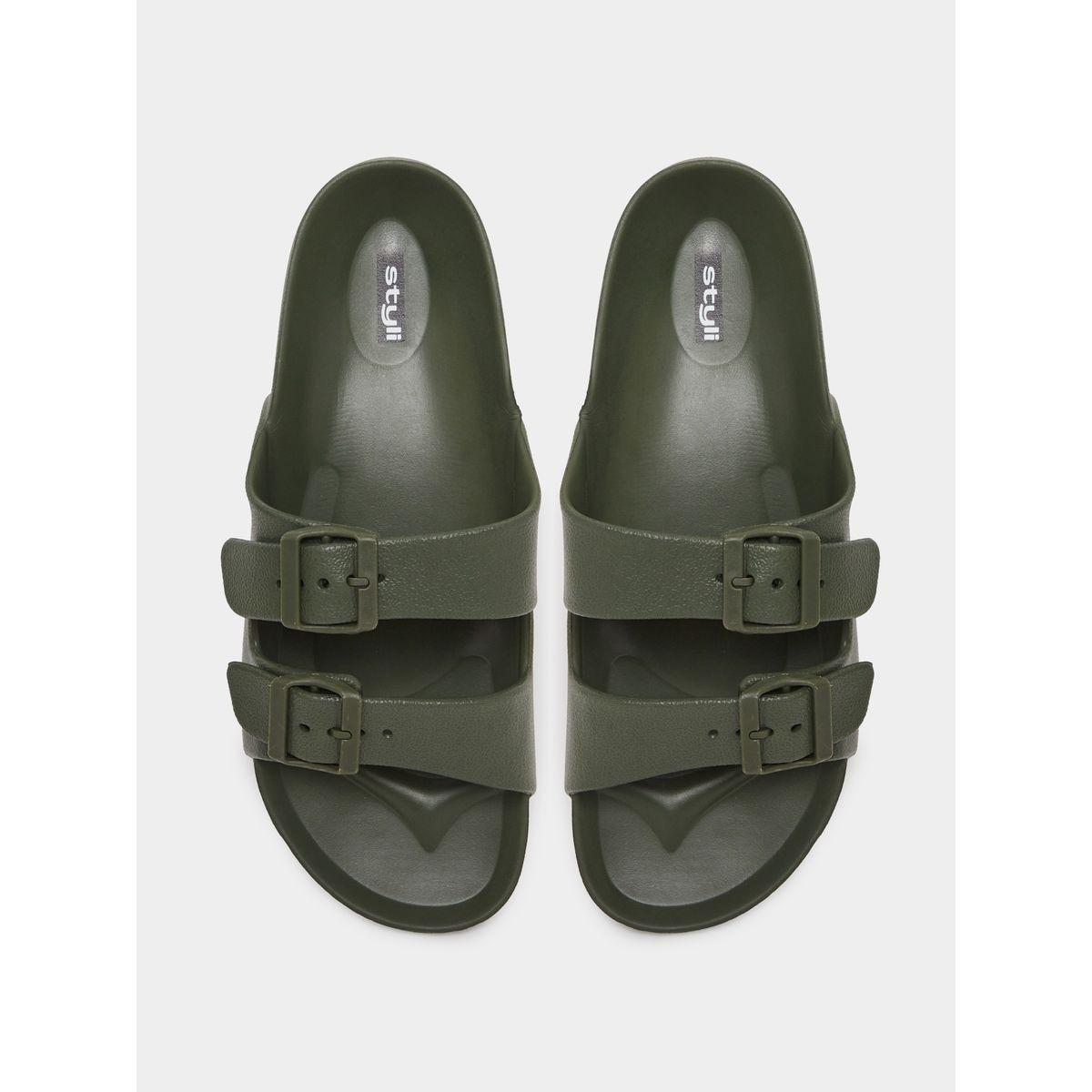صندل بسيور متعددة وإبزيم غلق-men-shoes-sandals-image-5
