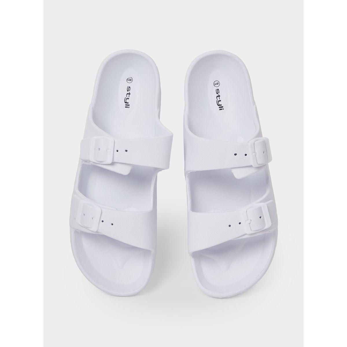 Styli Double Strap Buckle Detail Slides-men-shoes-flipflopsandslides-image-5