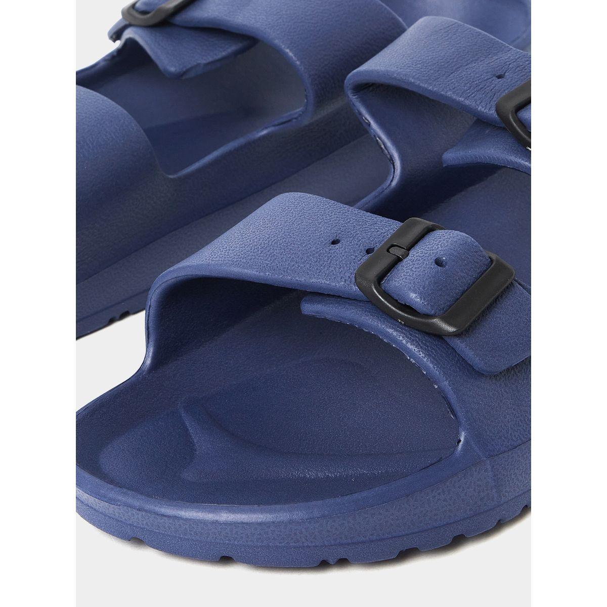Styli Double Strap Buckle Detail Slides-men-shoes-flipflopsandslides-image-4