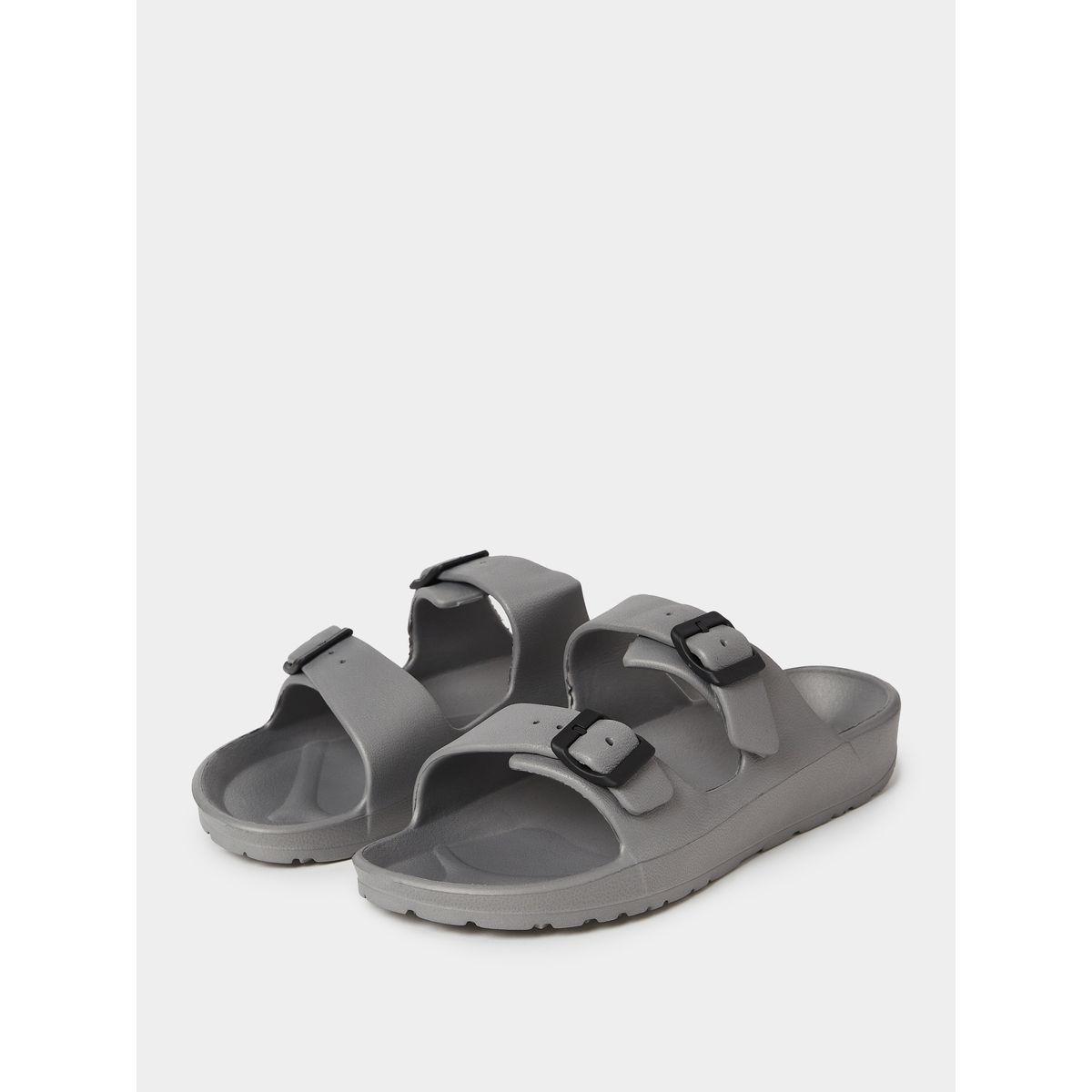Styli Double Strap Buckle Detail Slides-men-shoes-flipflopsandslides-image-2