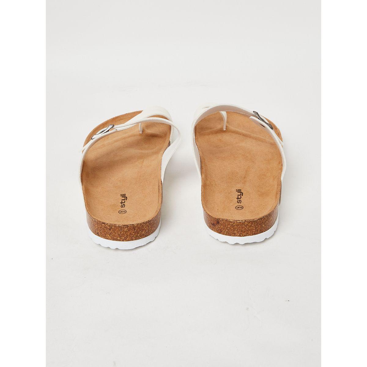 Styli Buckle Toe Loop Metal Pin Detail Sandals-men-shoes-flipflopsandslides-image-3