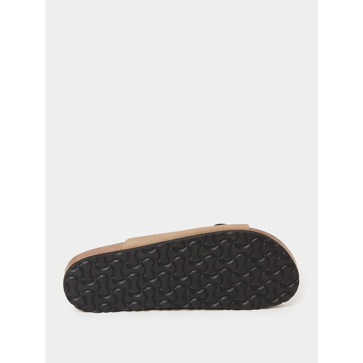 Styli Buckle Strap Detail Slip On Sandals-men-shoes-sandals-image-6