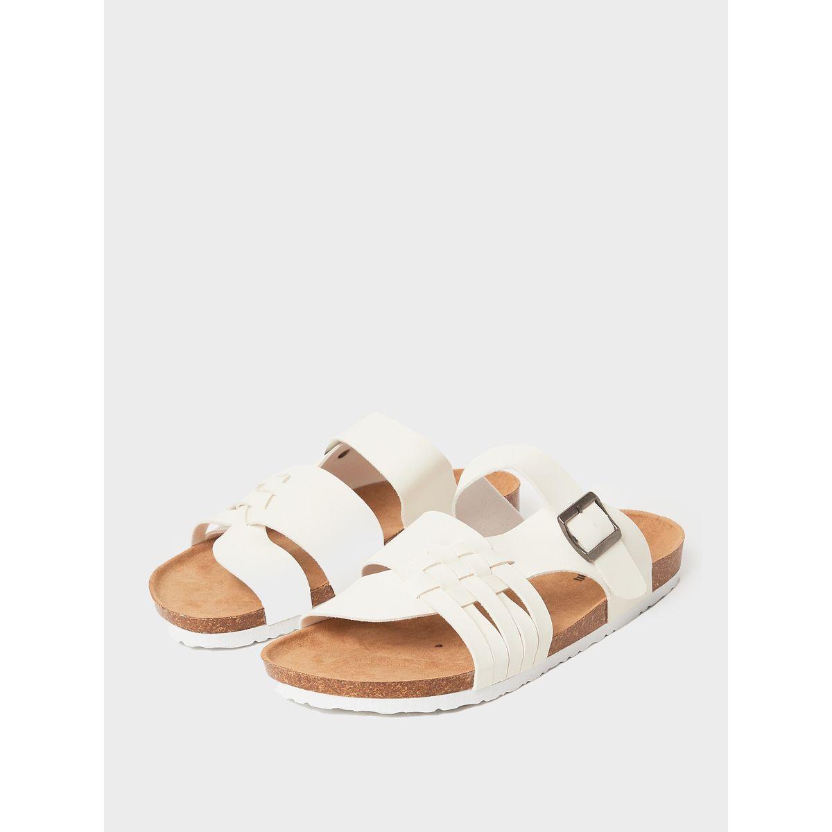 Styli Buckle Metal Pin Detail Strappy Sandals-men-shoes-sandals-image-2