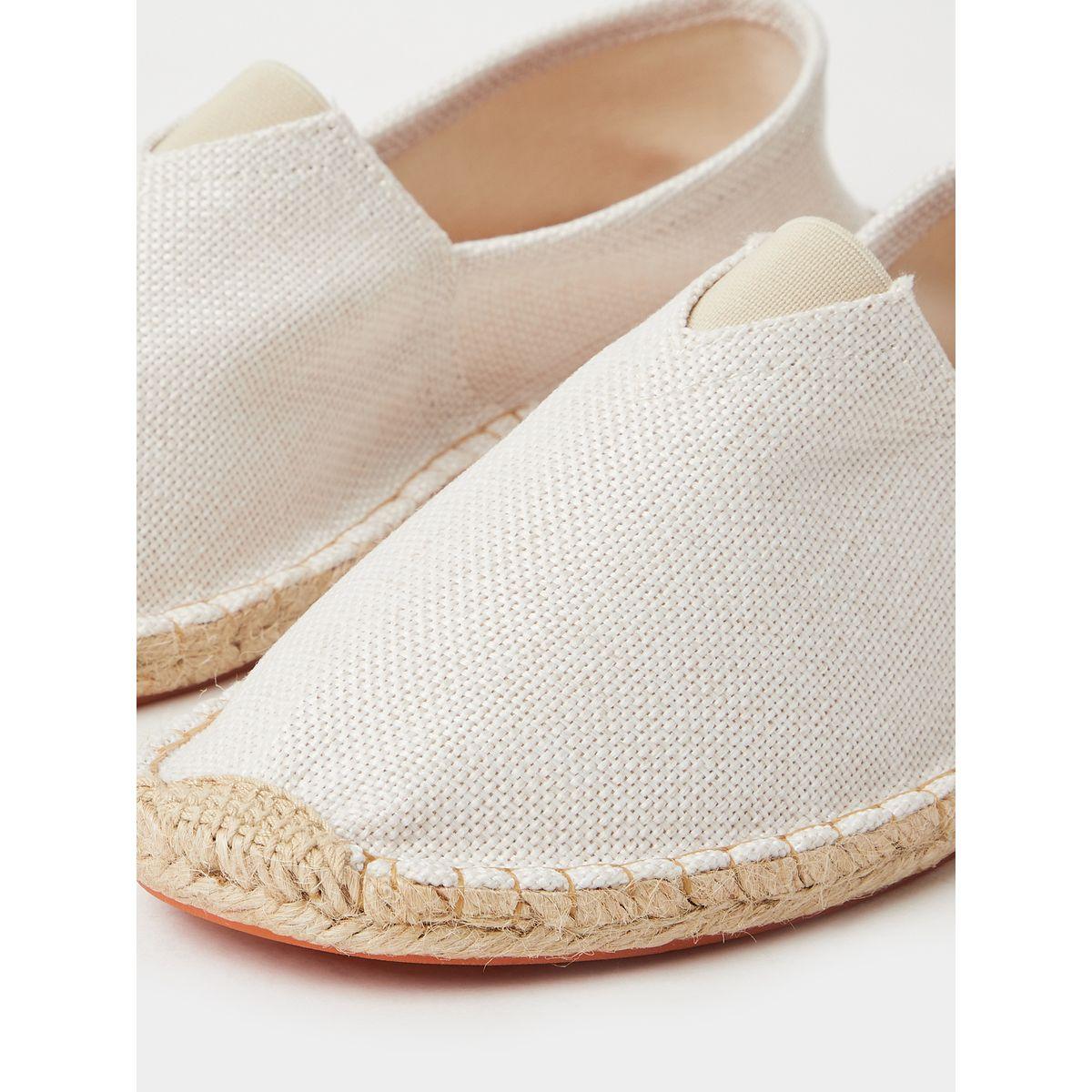 Styli Solid Linen Slip On Casual Espadrille-men-shoes-loafersandmoccasins-image-4
