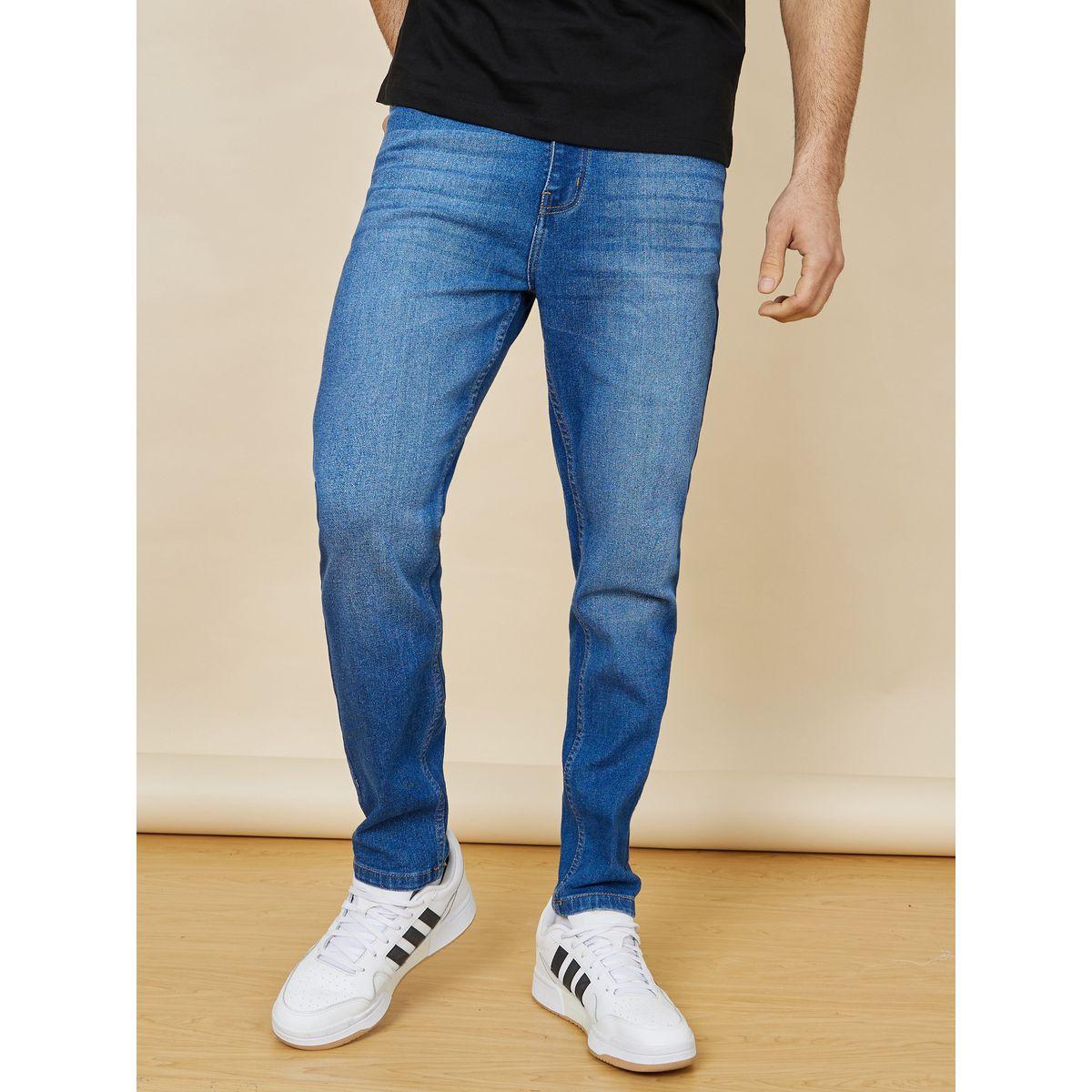 Styli Slim Fit Stretch Cotton Mid Washed Jeans-men-clothing-jeans-image-1